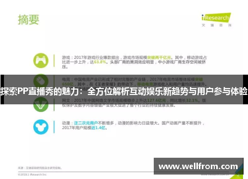 探索PP直播秀的魅力：全方位解析互动娱乐新趋势与用户参与体验